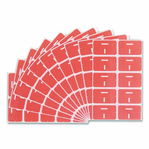 Smead AlphaZ Color-Coded Second Letter Alphabetical Labels, I, Pink, 100 Labels/Pack