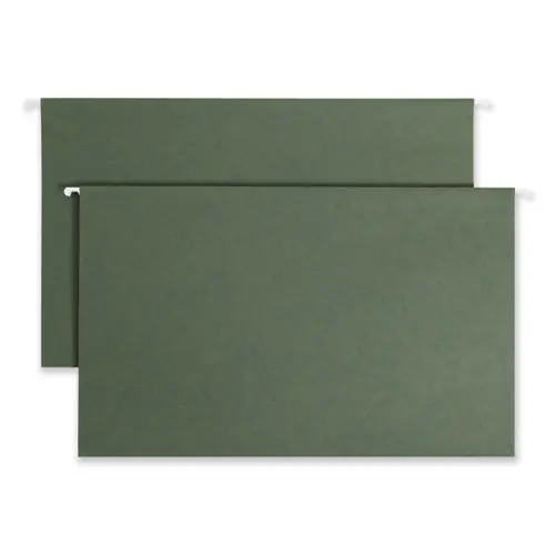 Smead Hanging Folders, Legal Size, Standard Green, 25/Box