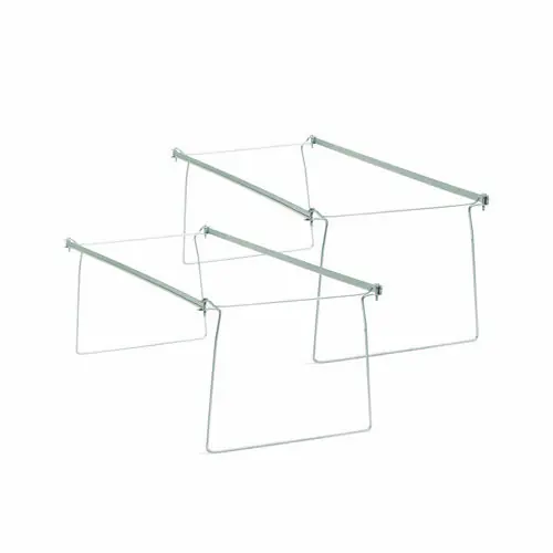 Smead Steel Hanging Folder Drawer Frame, Letter Size, Gray, 2/Pack