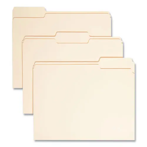 Smead Top Tab File Folders with Antimicrobial Product Protection