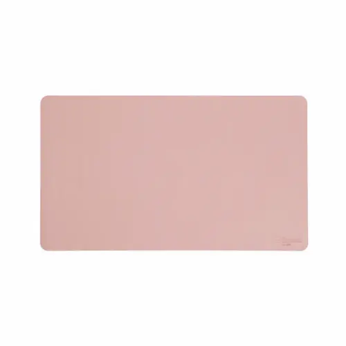 Smead Vegan Leather Desk Pads, 23.6 x 13.7, Light Pink