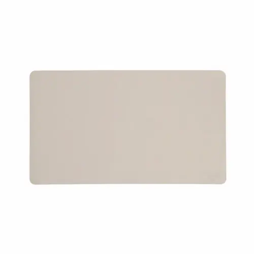 Smead Vegan Leather Desk Pads, 23.6 x 13.7, SandStone