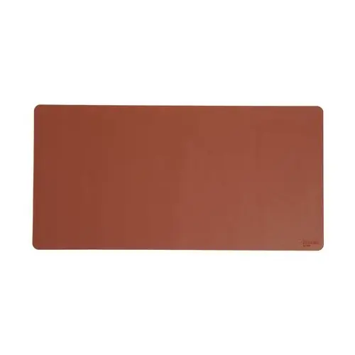 Smead Vegan Leather Desk Pads, 31.5" x 15.7", Brown
