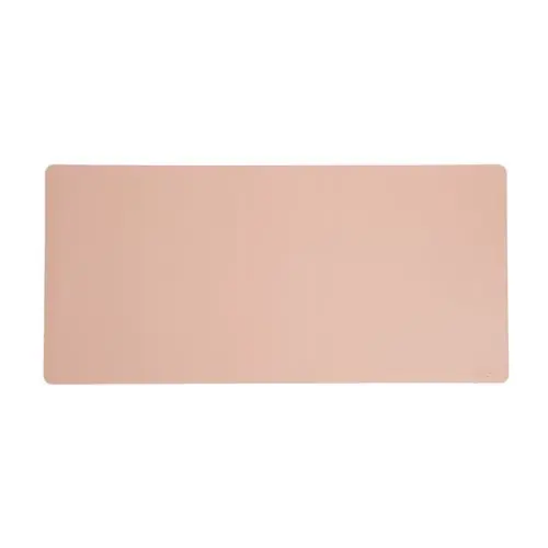 Smead Vegan Leather Desk Pads, 36 x 17, Light Pink