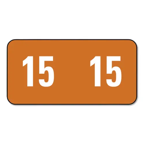 Smead Yearly End Tab File Folder Labels