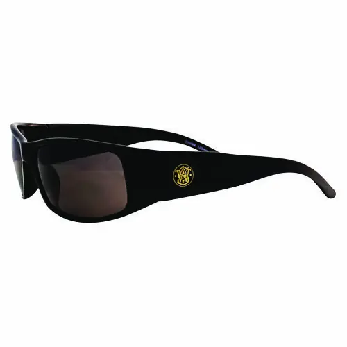 Smith & Wesson® Elite Safety Eyewear, Black Frame, Smoke Anti-Fog Lens