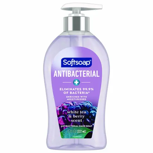 Softsoap® Antibacterial Hand Soap, White Tea and Berry Fusion Scent, 11.25 oz