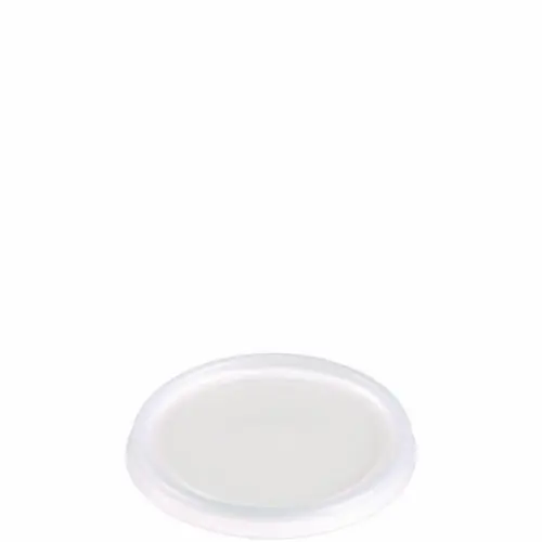 SOLO® Non-Vented Cup Lids, Fits 6 oz Hot Cups/2 oz to 4 oz Food Containers, Plastic, Translucent, 1,000/Carton