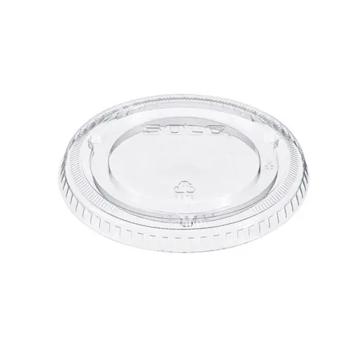 SOLO® Non-Vented Cup Lids, Fits 9 oz to 22 oz Cold Cups, Plastic, Clear, 1,000/Carton