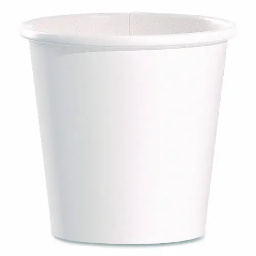 SOLO® Paper Hot Cups, 4 oz, White, 50/Pack