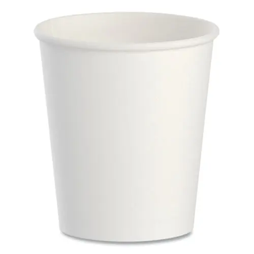 SOLO® Paper Water Cups, 3 oz, White, 100/Bag, 50 Bags/Carton