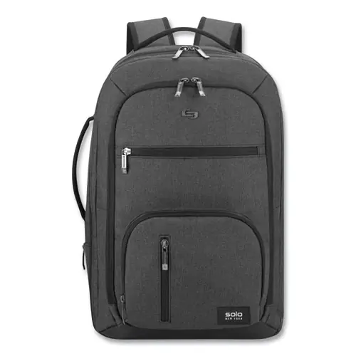 Solo Grand Travel TSA Backpack, 17.3", Dark Gray