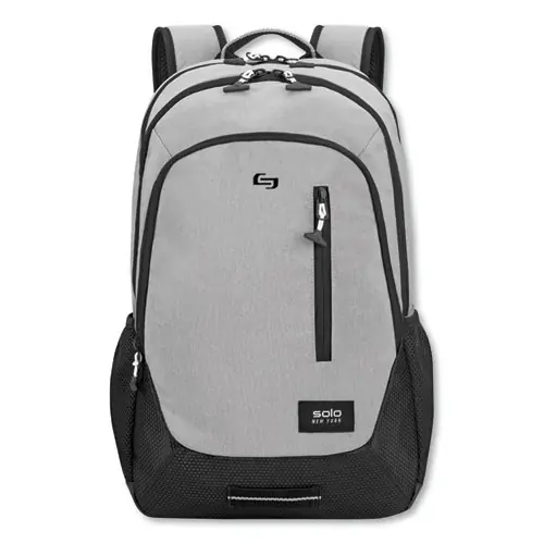 Solo Region Backpack, Light Gray, Fits Devices Up to 15.6"