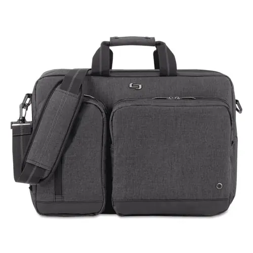 Solo Urban Hybrid Briefcase for Laptops up to 15.6", Gray