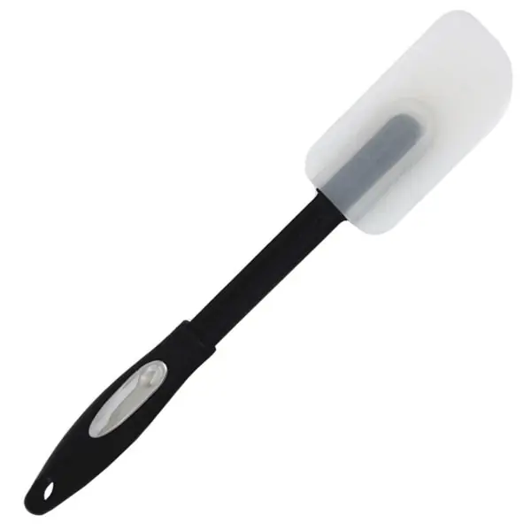Spatula/Bowl Scraper with Silicone Head