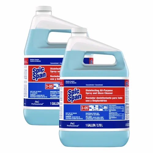 Spic and Span® Disinfecting All-Purpose Spray and Glass Cleaner, Concentrated, 1 gal, 2/Carton