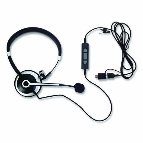 Spracht SPT-HSUSB1 Over-the-Head Monaural Headset