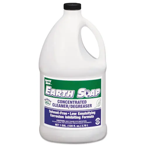 Spray Nine® Earth Soap Concentrated Cleaner/Degreaser, 1 gal Bottle, 4/Carton