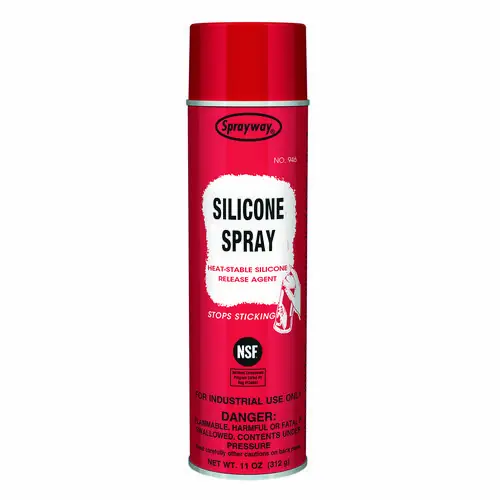 Sprayway® Silicone Spray, 11 oz Aerosol, Case of 12