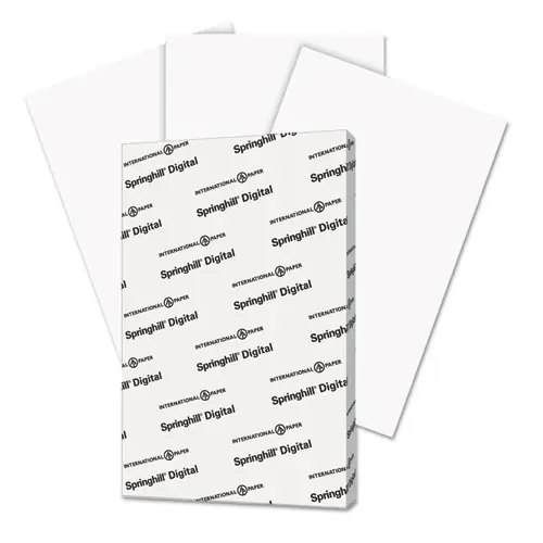 Springhill® Digital Index White Card Stock, 92 Brightness, 90 lb, 11 x 17, White, 250 Sheets