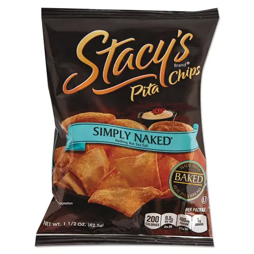 Stacy's® Pita Chips, Original, 1.5 oz Bags, 24/Carton