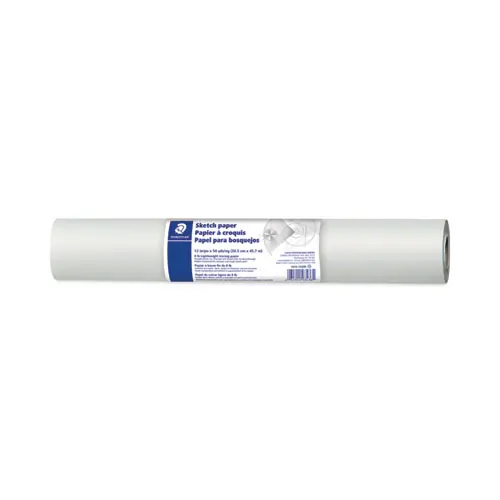 Staedtler® Transparent Sketch Paper Roll, 12" x 50 yd, White