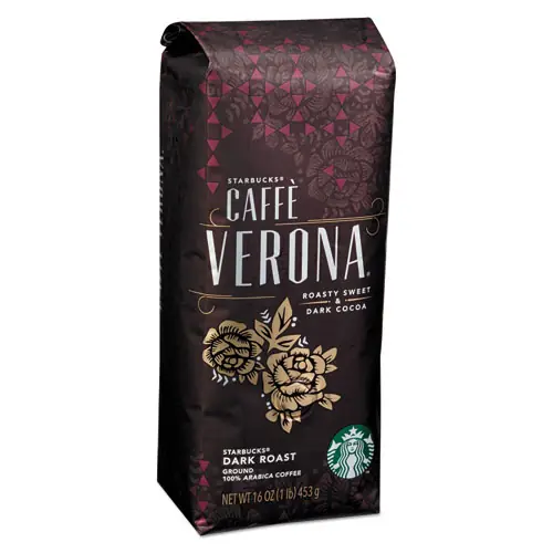 Starbucks® Coffee, Caffe Verona, Ground, 1lb Bag