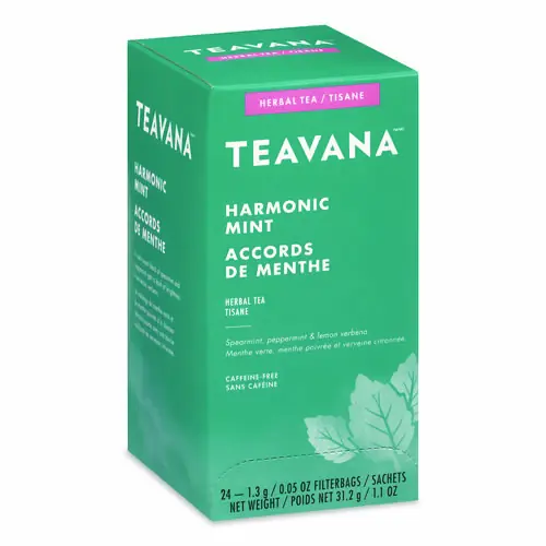 Starbucks® Teavana Tea Bags, Harmonic Mint Decaf, 24/Box