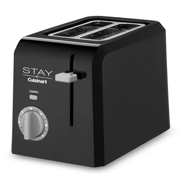 STAY by Cuisinart 2 Slice Toaster – Black
