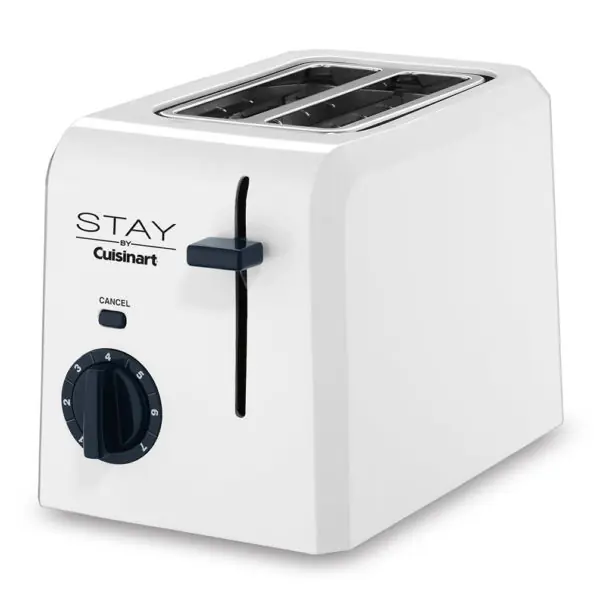STAY by Cuisinart 2 Slice Toaster -White