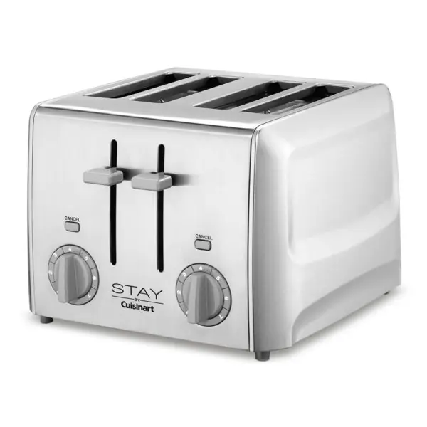 STAY by Cuisinart 4 Slice Toaster – Stainless Steel