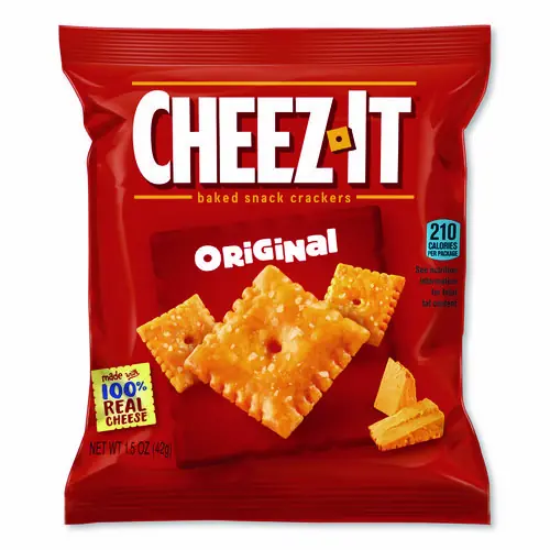 Sunshine® Cheez-It Crackers, Original, 1.5 oz, 8/Box