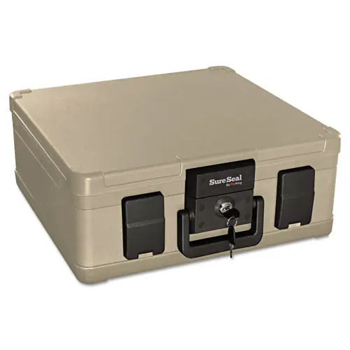 SureSeal By FireKing® Fire and Waterproof Chest, 0.27 cu ft