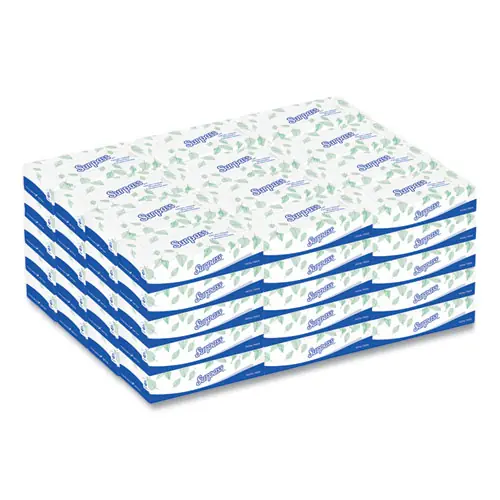 Surpass® Facial Tissue for Business, 2-Ply, White, 125 Sheets per Box, 60 Boxes per Carton