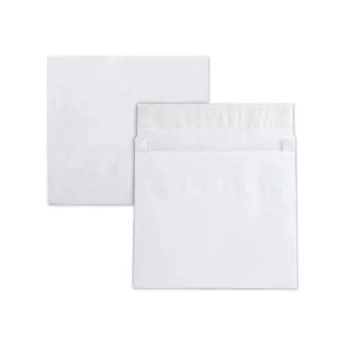 Survivor® Lightweight 14 lb Tyvek Open End 2" Expansion Mailers, #13 1/2, Square Flap, Redi-Strip Closure, 10 x 13, White, 25/Box