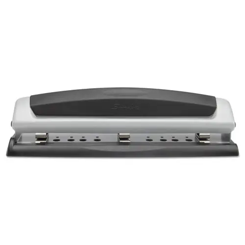 Swingline® 10-Sheet Precision Pro Desktop Two- to Three-Hole Punch, 9/32" Holes