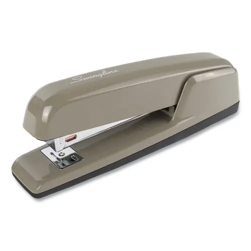 Swingline® 747 Business Full Strip Desk Stapler, 30-Sheet Capacity, Steel Gray