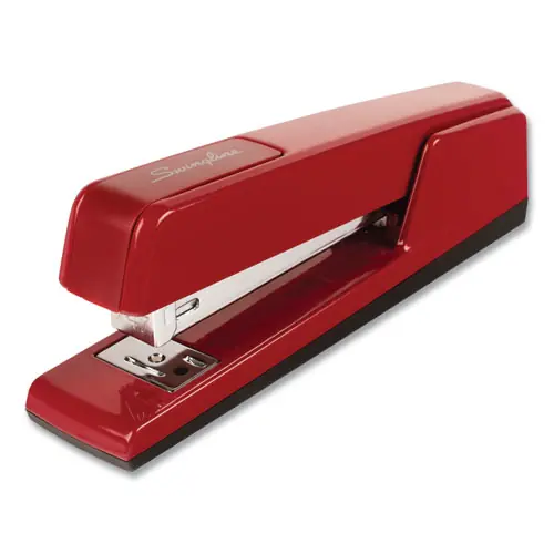 Swingline® 747 Classic Full Strip Stapler, 30-Sheet Capacity, Lipstick Red