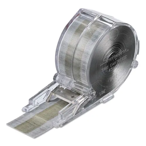Swingline® Cartridge Staples, 0.25" Leg, 0.5" Crown, Steel, 5,000/Box