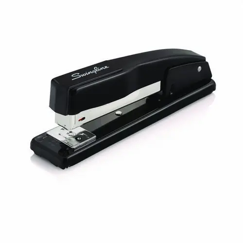 Swingline® Commercial Full Strip Desk Stapler, 20-Sheet Capacity, Black