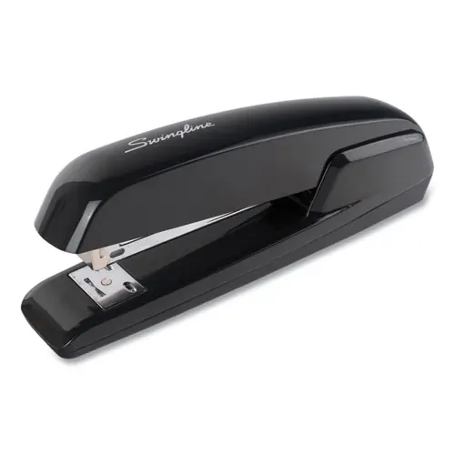 Swingline® Durable Full Strip Desk Stapler, 25-Sheet Capacity, Black