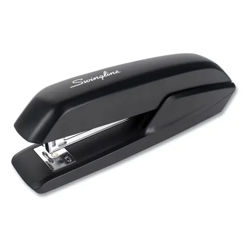 Swingline® Standard Full Strip Desk Stapler, 20-Sheet Capacity, Black