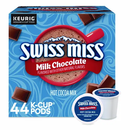 Swiss Miss® Milk Chocolate Hot Cocoa K-Cups, 0.65 oz, 44/Box