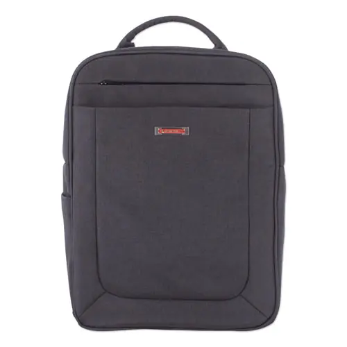 Swiss Mobility Cadence 2 Section Business Backpack - Charcoal, Fits Devices Up to 15.6"