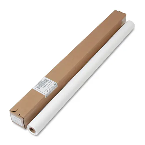 Tablemate® Table Set Plastic Banquet Roll, White, 40" x 100 ft Table Cover