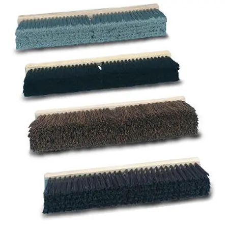 Tampico Push Broom 24 In Plas Red