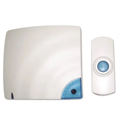 Tatco Wireless Doorbell, Battery Operated, Bone