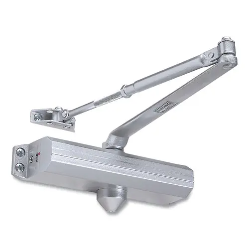 Tell® 600 Series Door Closer, Adjustable 1-4 Spring Size, Aluminum