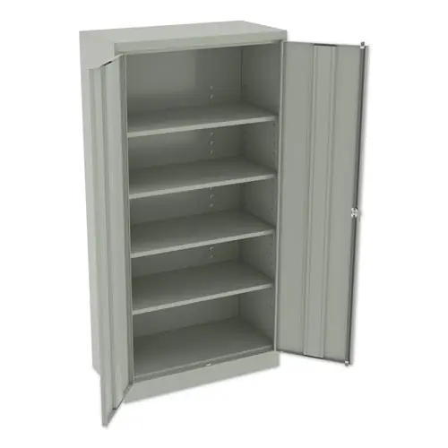 Tennsco 72" High Standard Cabinet, Light Gray, 36"W x 18"D x 72"H (Assembled)