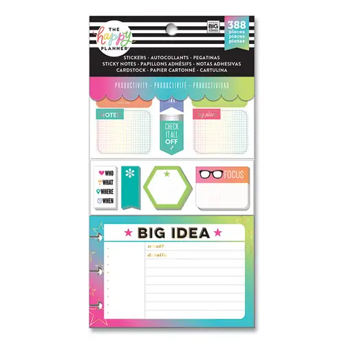 The Happy Planner® Productivity Multi Accessory Pack